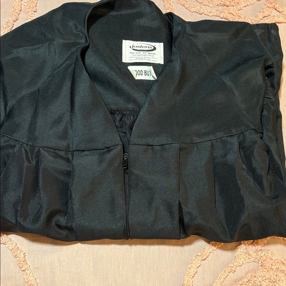 Jostens Black Graduation Gown